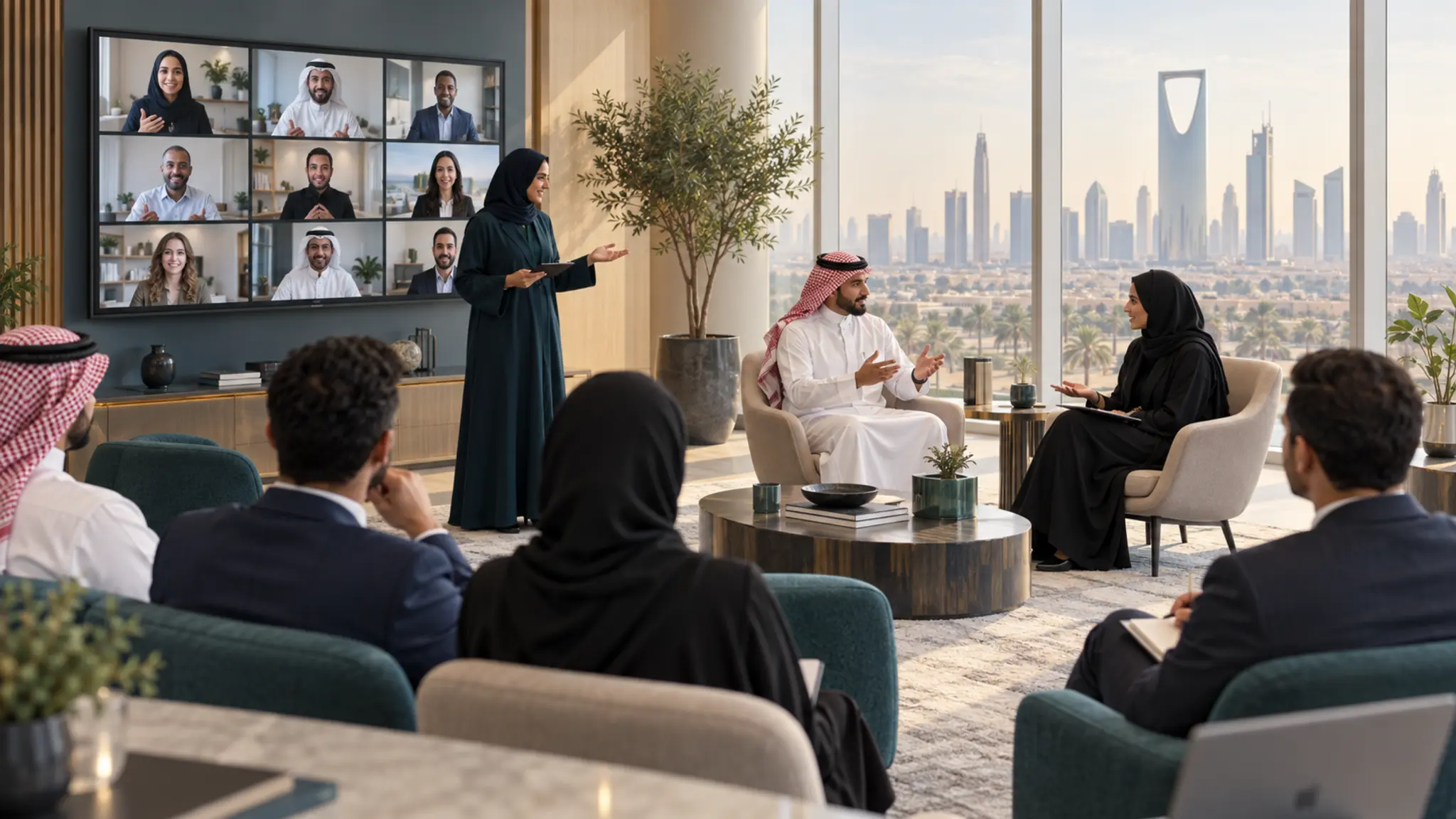 Designing Engaging VILT Sessions for Managers in Riyadh