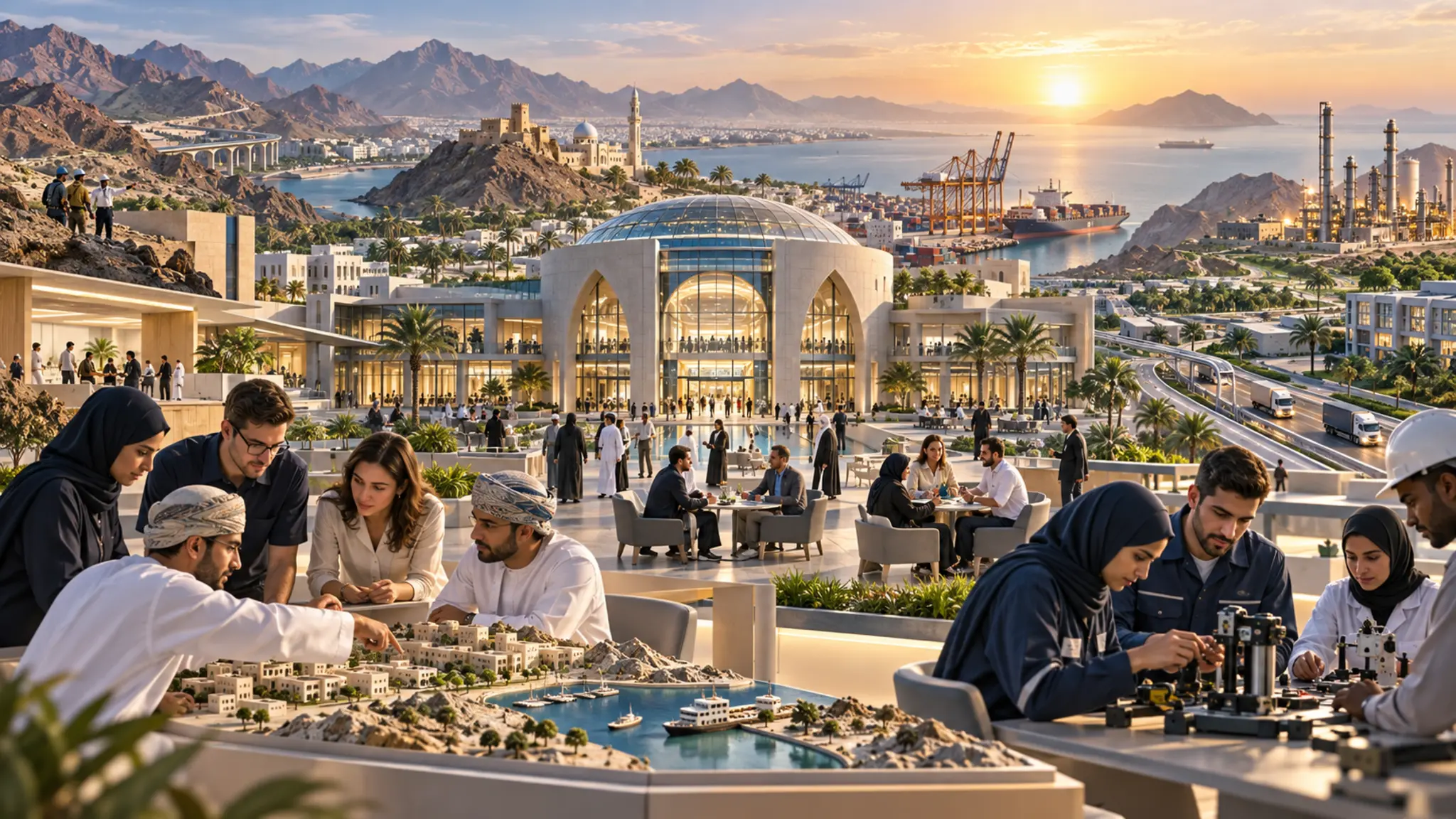 Digital Academies in Oman: Capability Infrastructure for Vision 2040