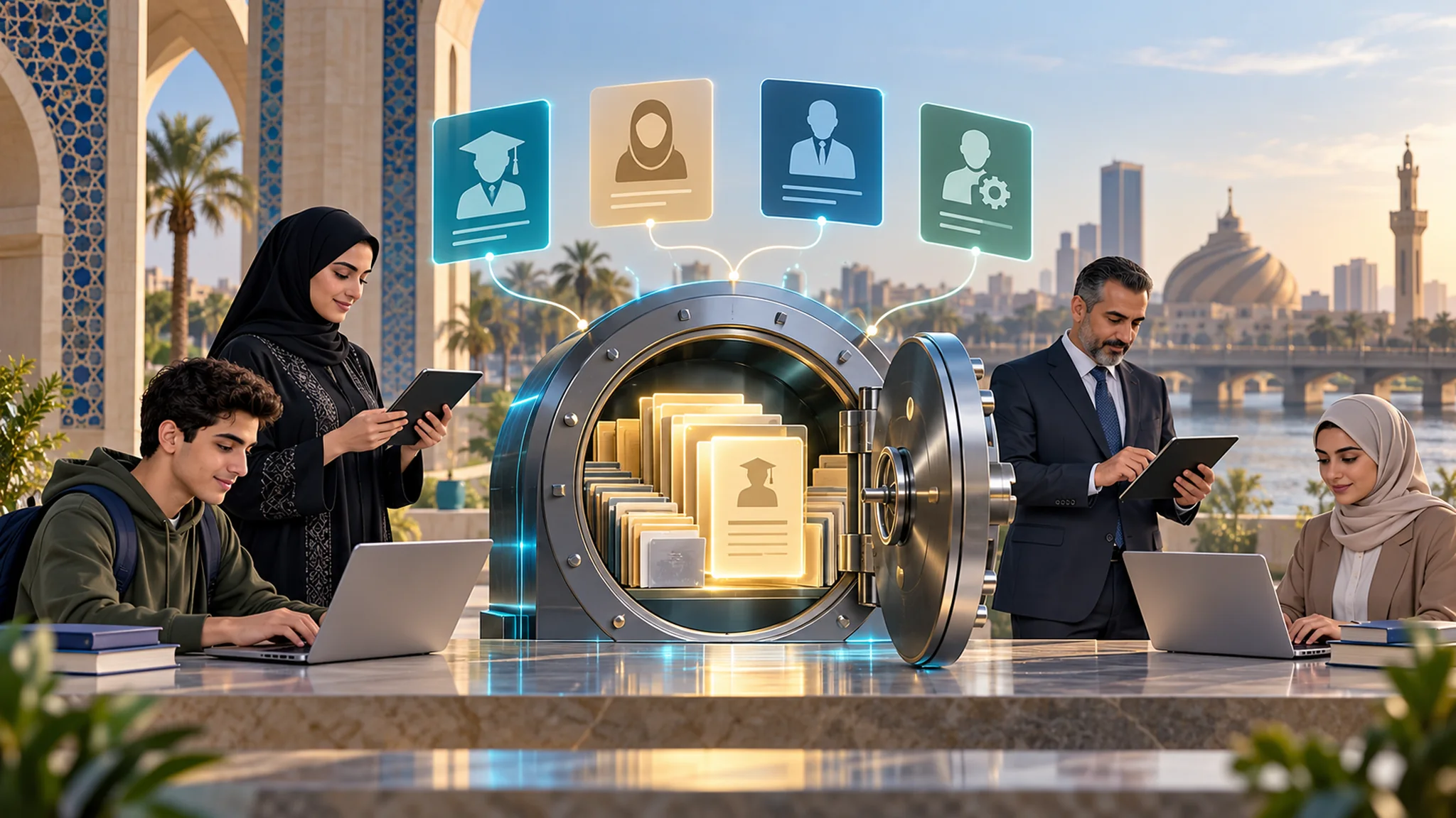 Learning Data Security and User Access for LMS Platforms in Iraq