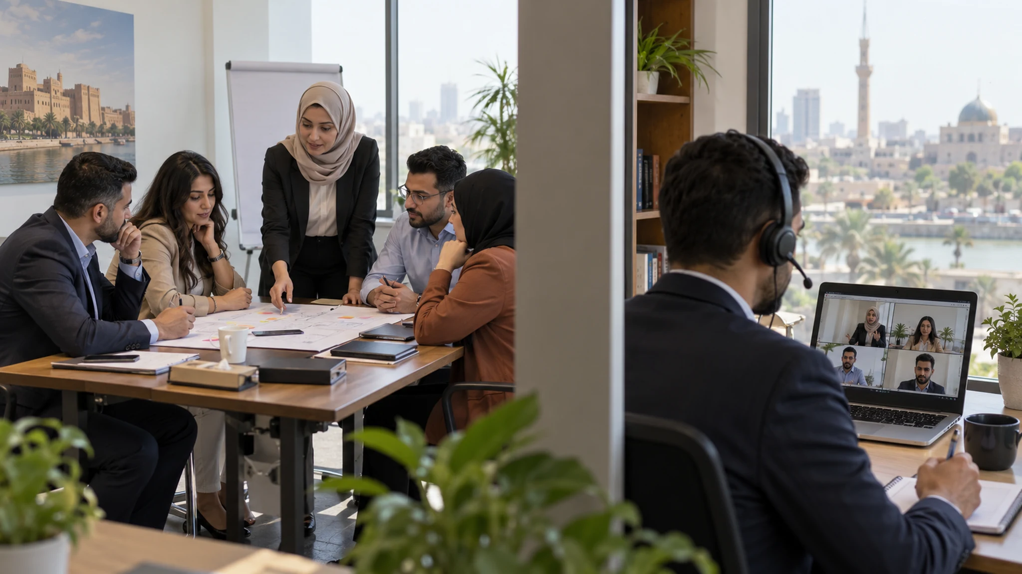 In-Person or Virtual Training in Iraq? Comparing Cost and Impact