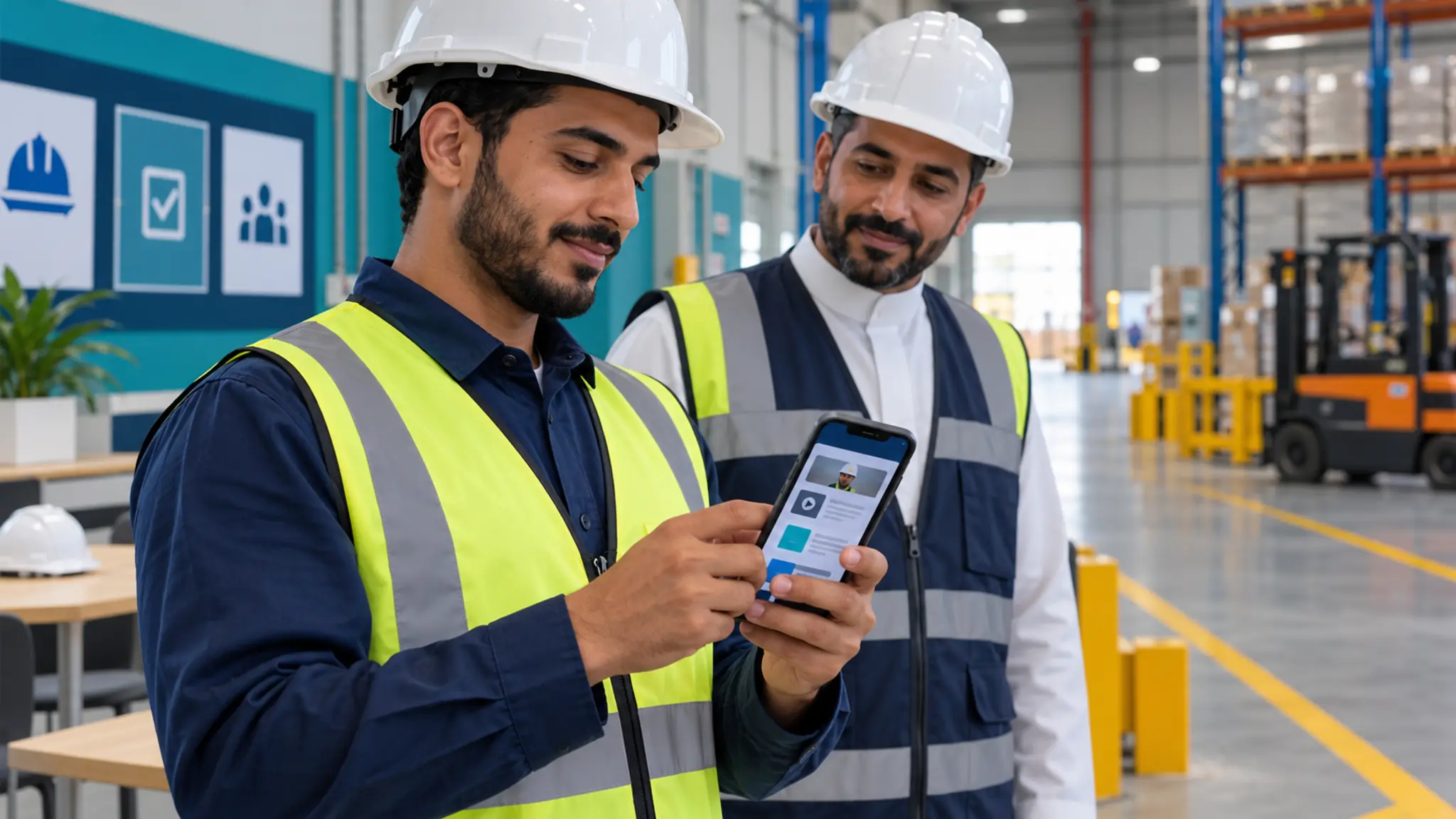منصة تعلم Mobile-First للموظفين الميدانيين في السعودية