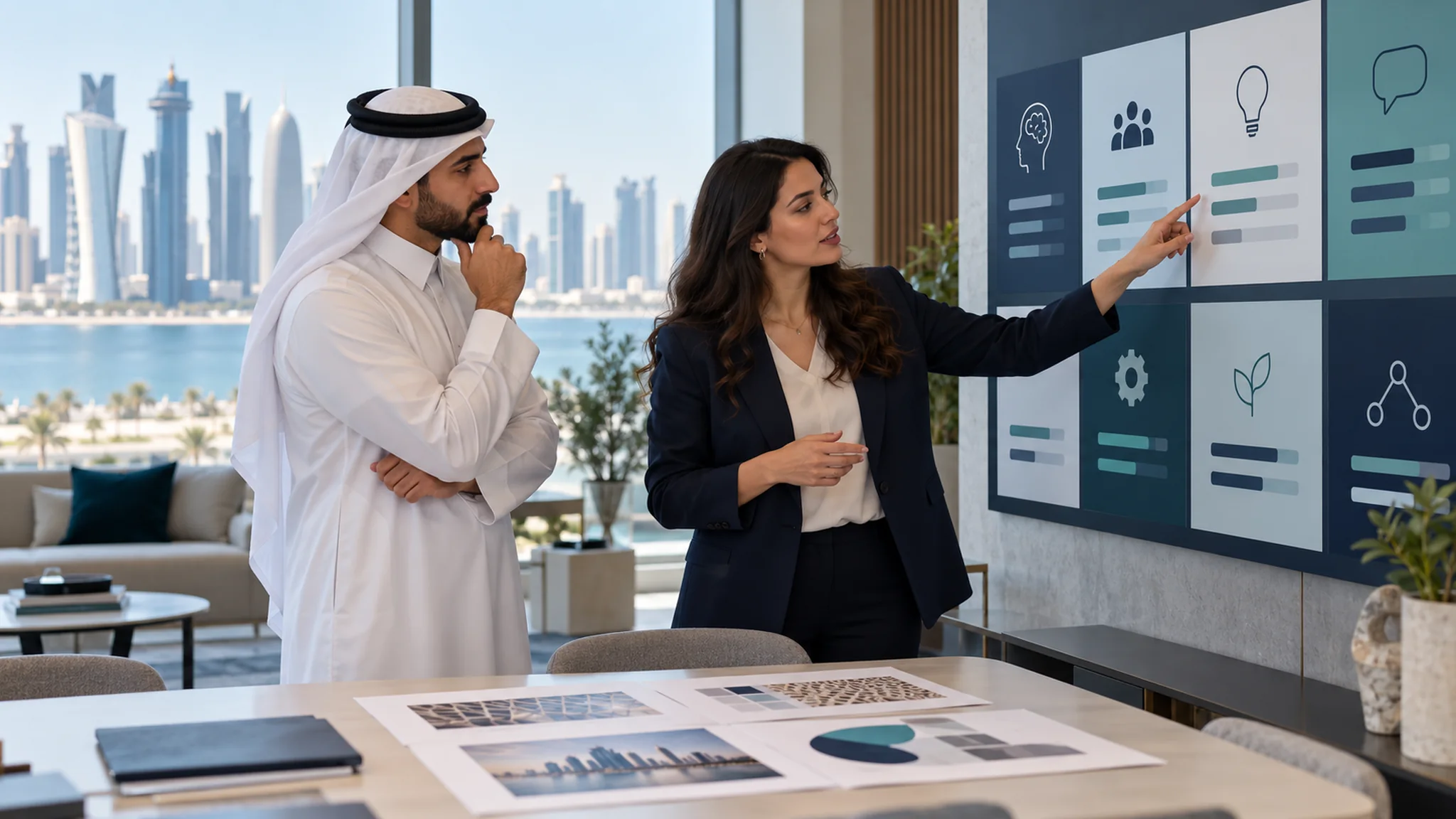 استخدام تحليلات التعلم لاتخاذ قرارات المهارات في المؤسسات القطرية