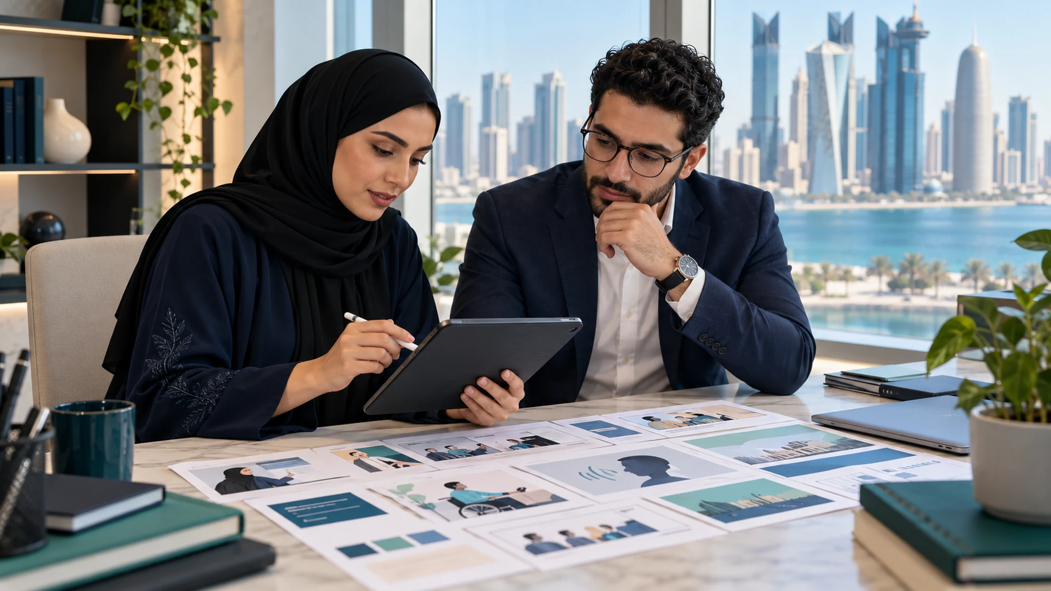 قائمة ضمان جودة المحتوى الرقمي للمؤسسات القطرية