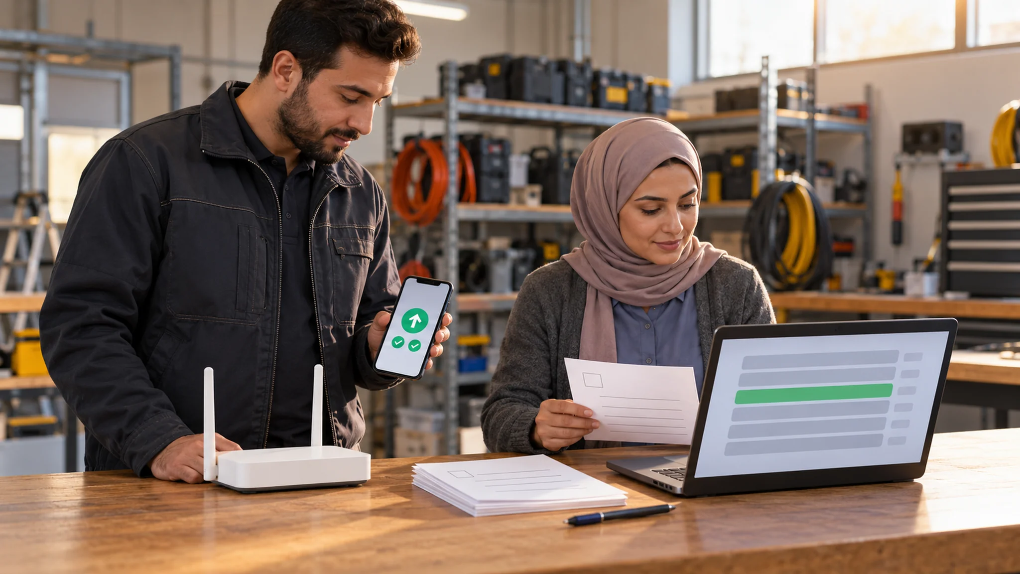 Recording eLearning Task Completion During Connectivity Interruptions in Palestine