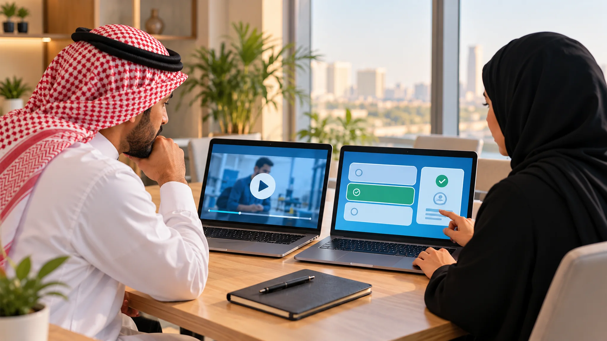 How to Test Whether Saudi eLearning Moves Employees from Viewing to Practice
